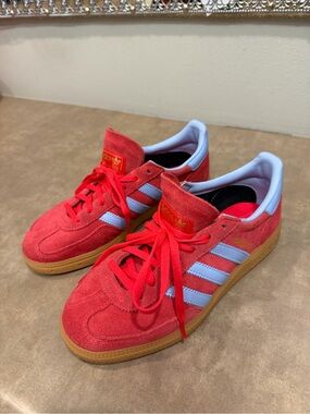Adidas red handball spezial women’s shoes